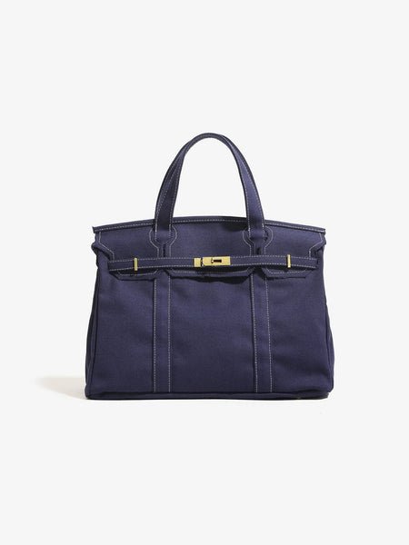Handmade Premium Cotton Canvas Boat Bag Solid Color Preorder