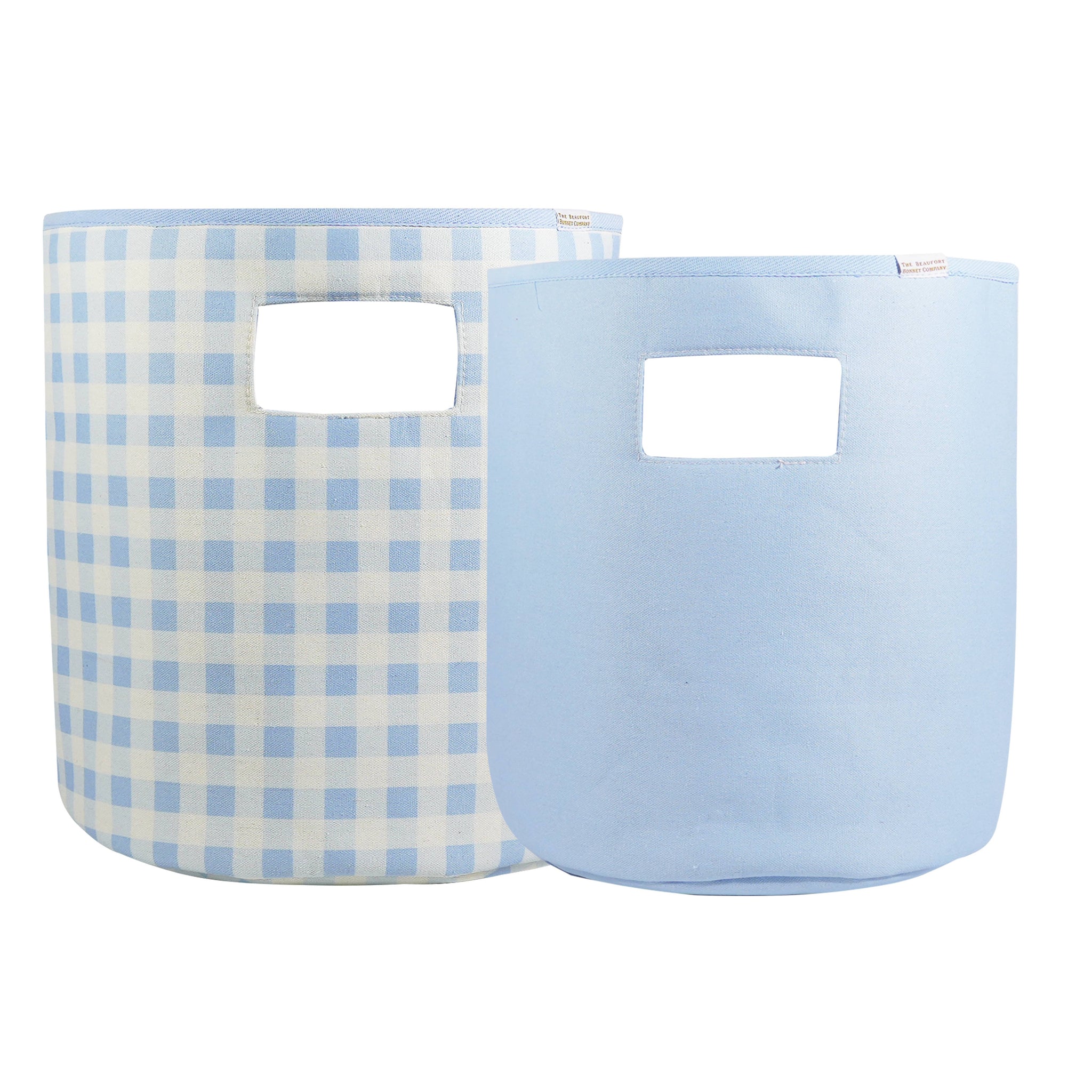 The Beaufort Bonnet Company Buckhead CUSTOM Blue Gingham Storage Set