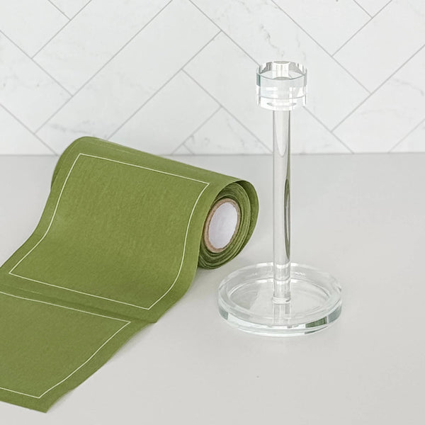 Glass Cocktail Napkin Stand