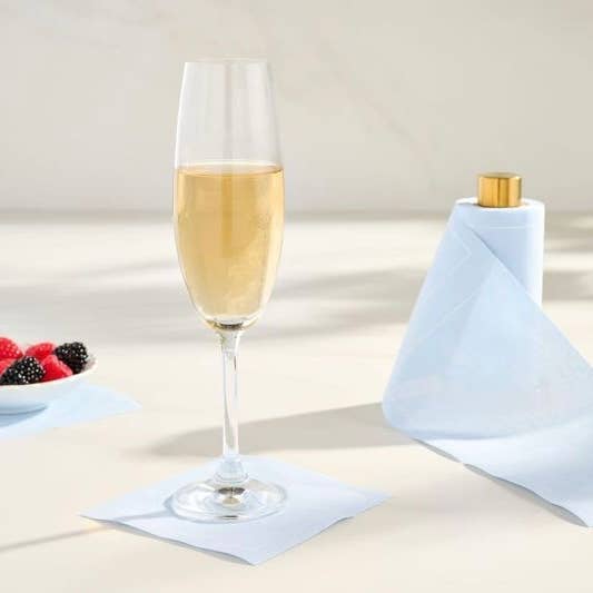 Glass Slipper Luxury Disposable Cotton Cocktail Napkins