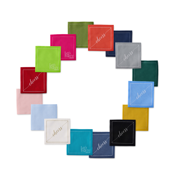 Olive Luxury Disposable 100% Cotton Cocktail Napkins