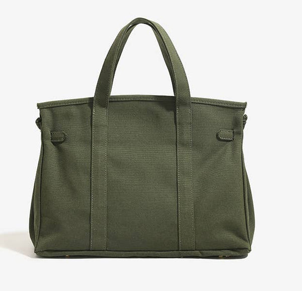 Handmade Premium Cotton Canvas Boat Bag Solid Color Preorder