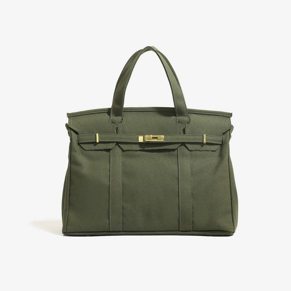 Handmade Premium Cotton Canvas Boat Bag Solid Color Preorder