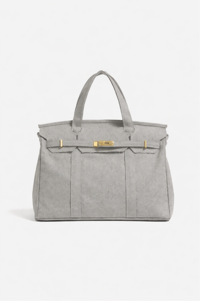 Handmade Premium Cotton Canvas Boat Bag Solid Color Preorder