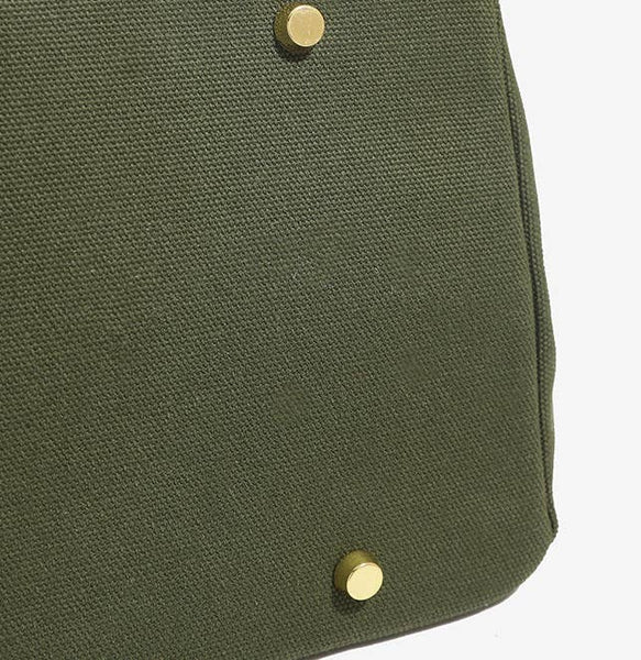 Handmade Premium Cotton Canvas Boat Bag Solid Color Preorder