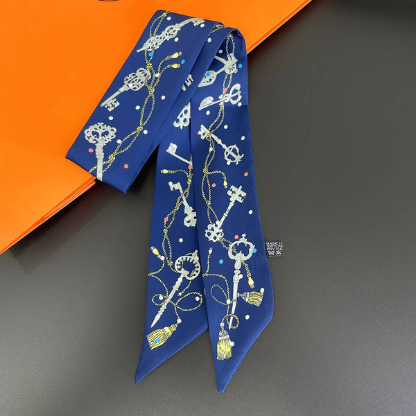 Key Ribbon Scarf and Round Box