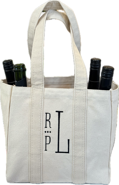 Wine Enthusiasts Tote - 4 Bottle