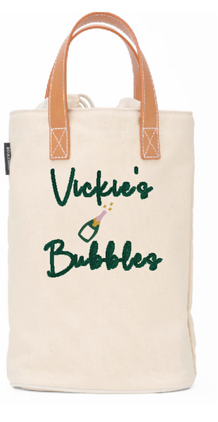 Bubble's Custom Wine Tote