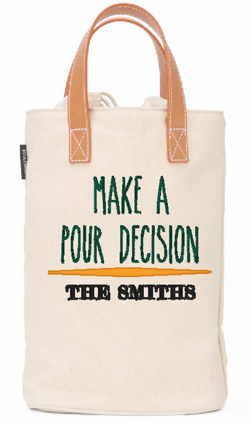 Pour Decision Custom Wine Tote