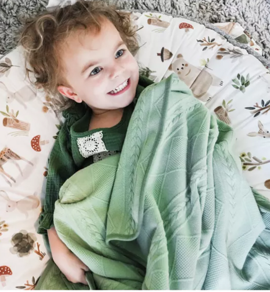 Knit Baby Blanket - Customizable