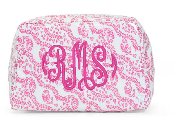 All Heary Pink Wash Bags