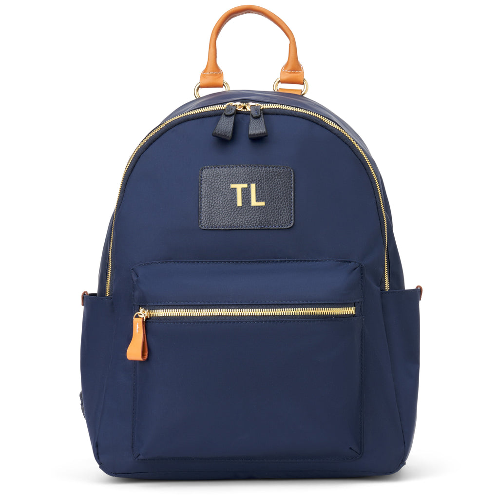 Brandy Nylon and Leather Backpack – Sophisticated Thread