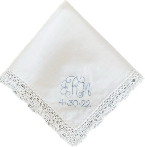 Ladies Handkerchief with Lace