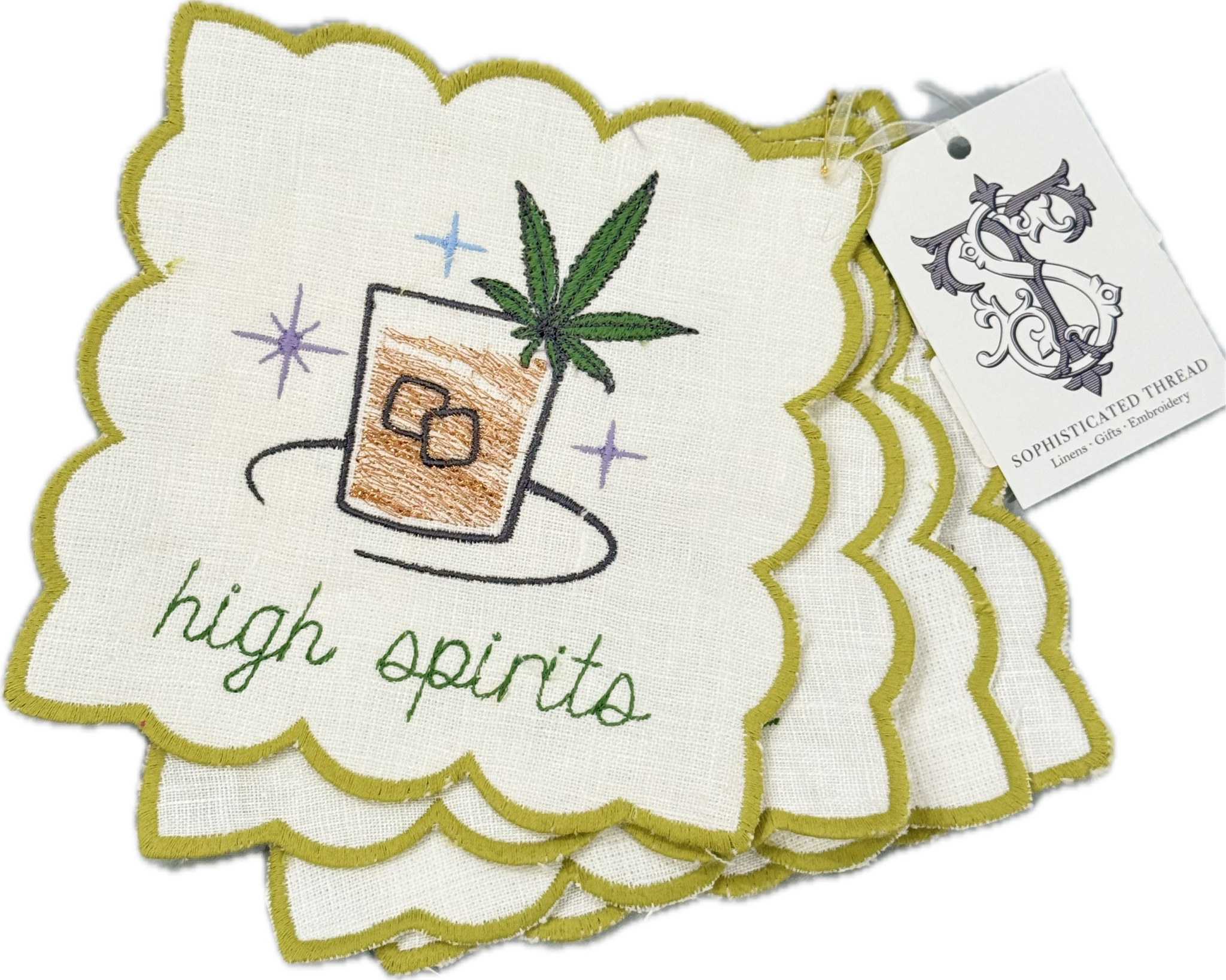 High Spirits Cocktail Napkins 4