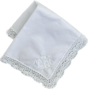 Ladies Handkerchief with Lace